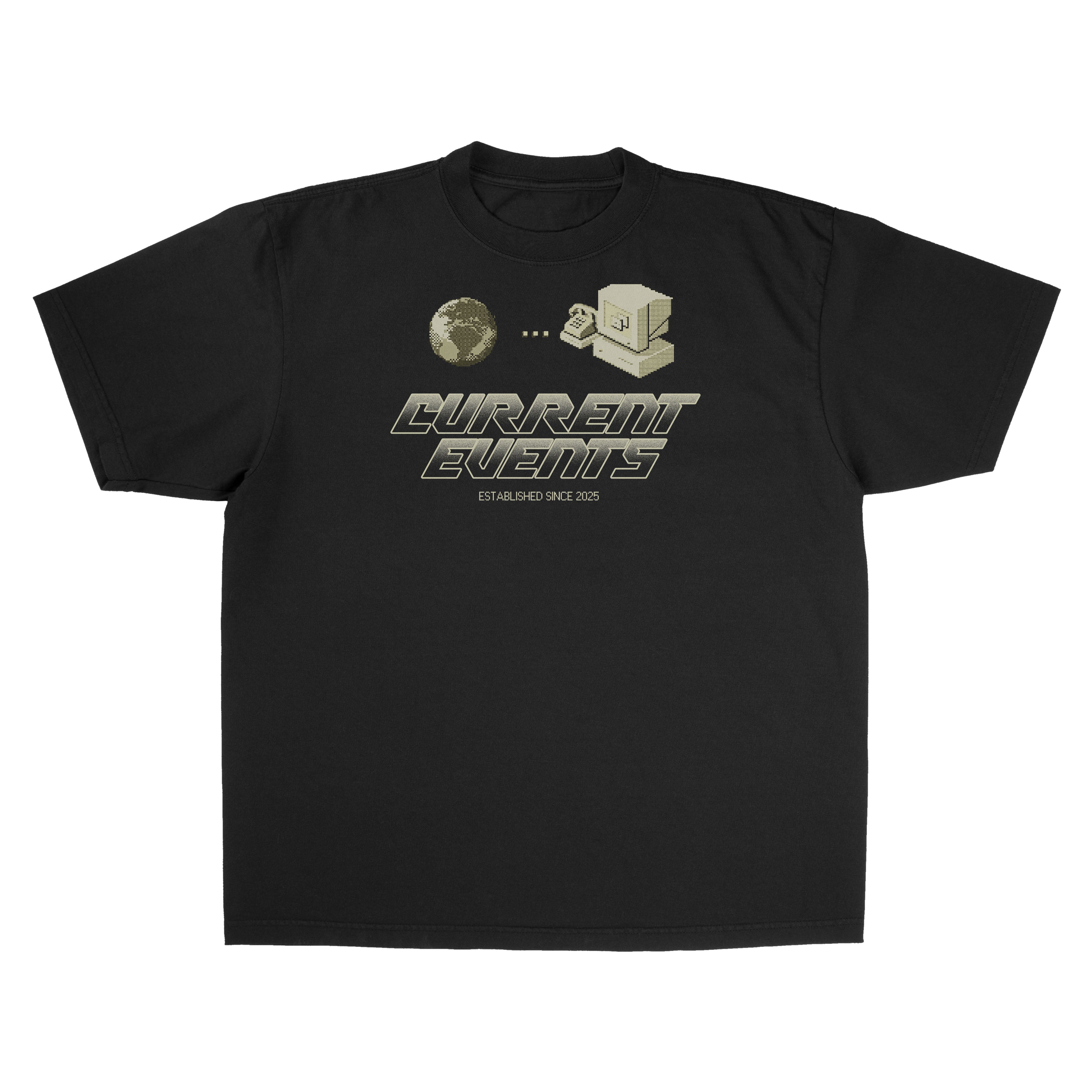 Current Events Dial Up Internet Tee