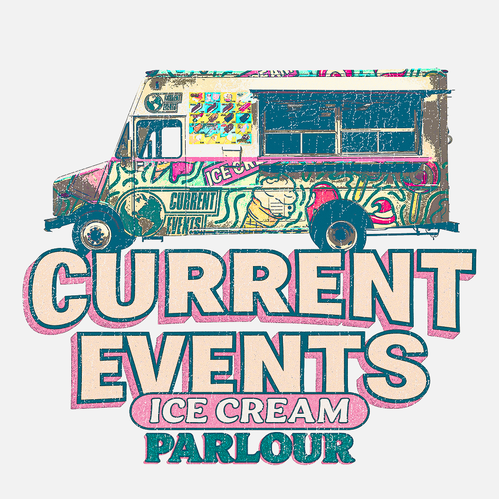 Current Events Ice Cream Truck Tee
