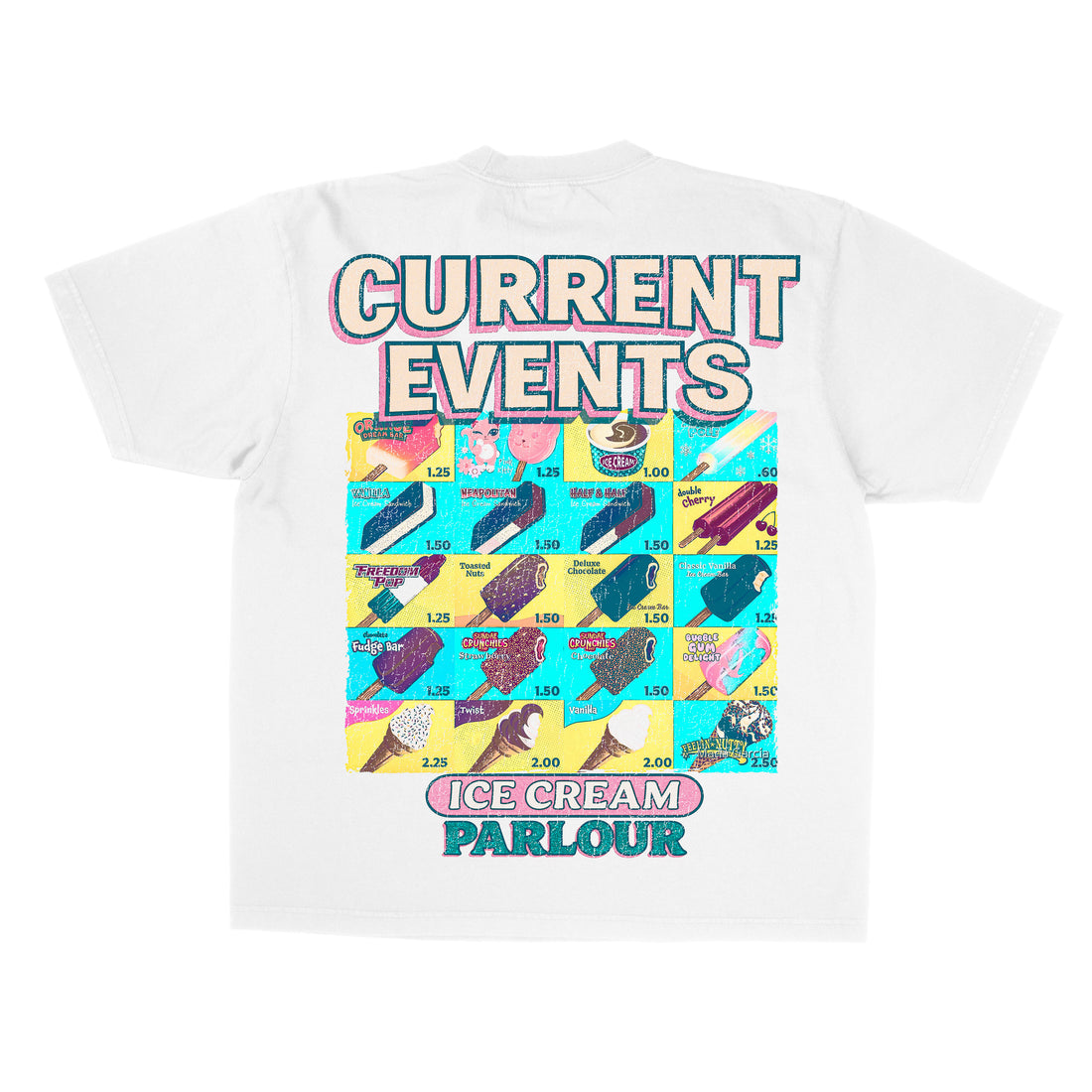 Current Events Ice Cream Tee
