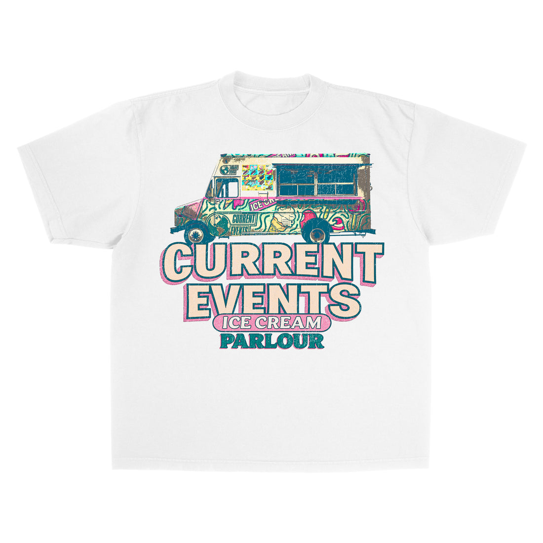 Current Events Ice Cream Truck Tee