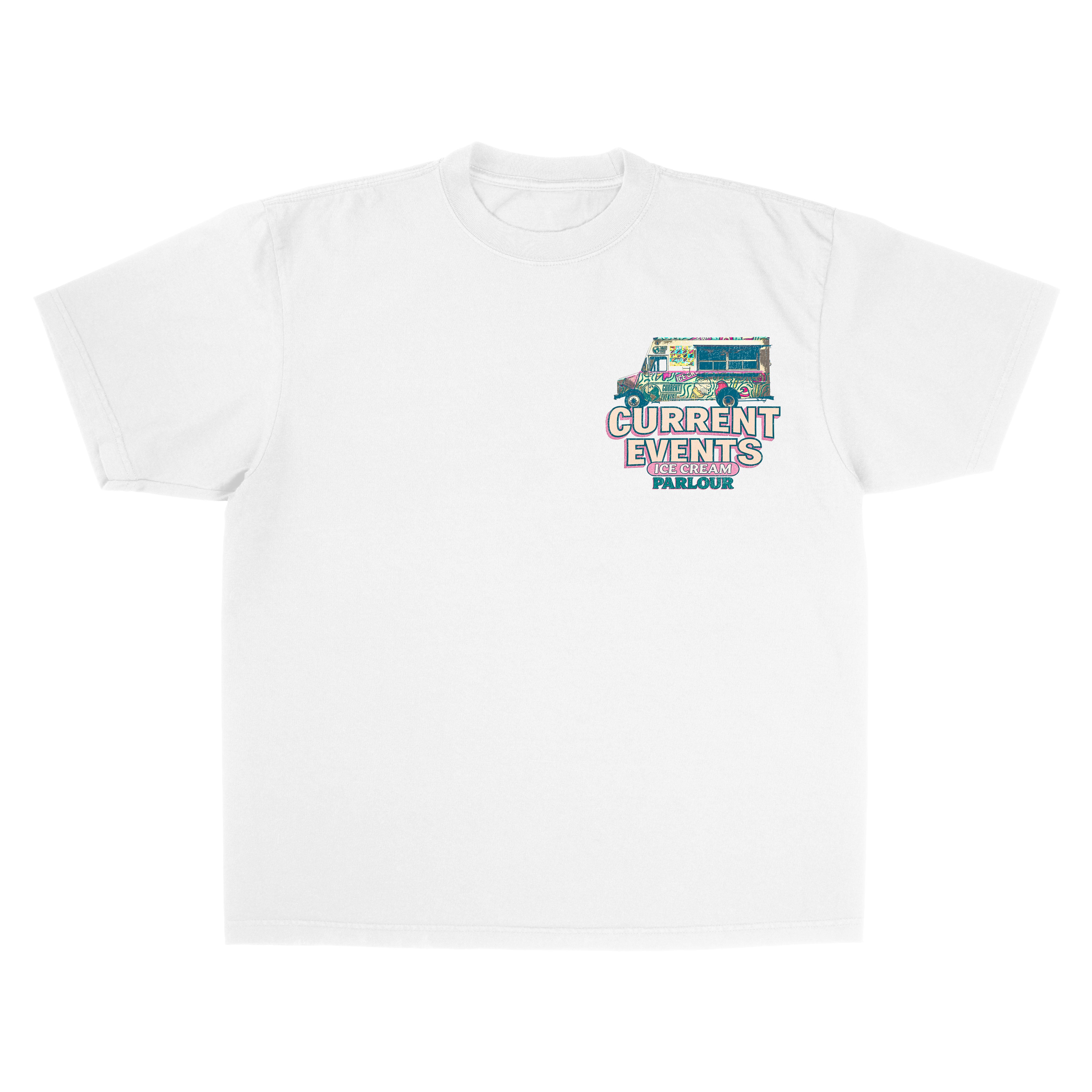Current Events Ice Cream Tee