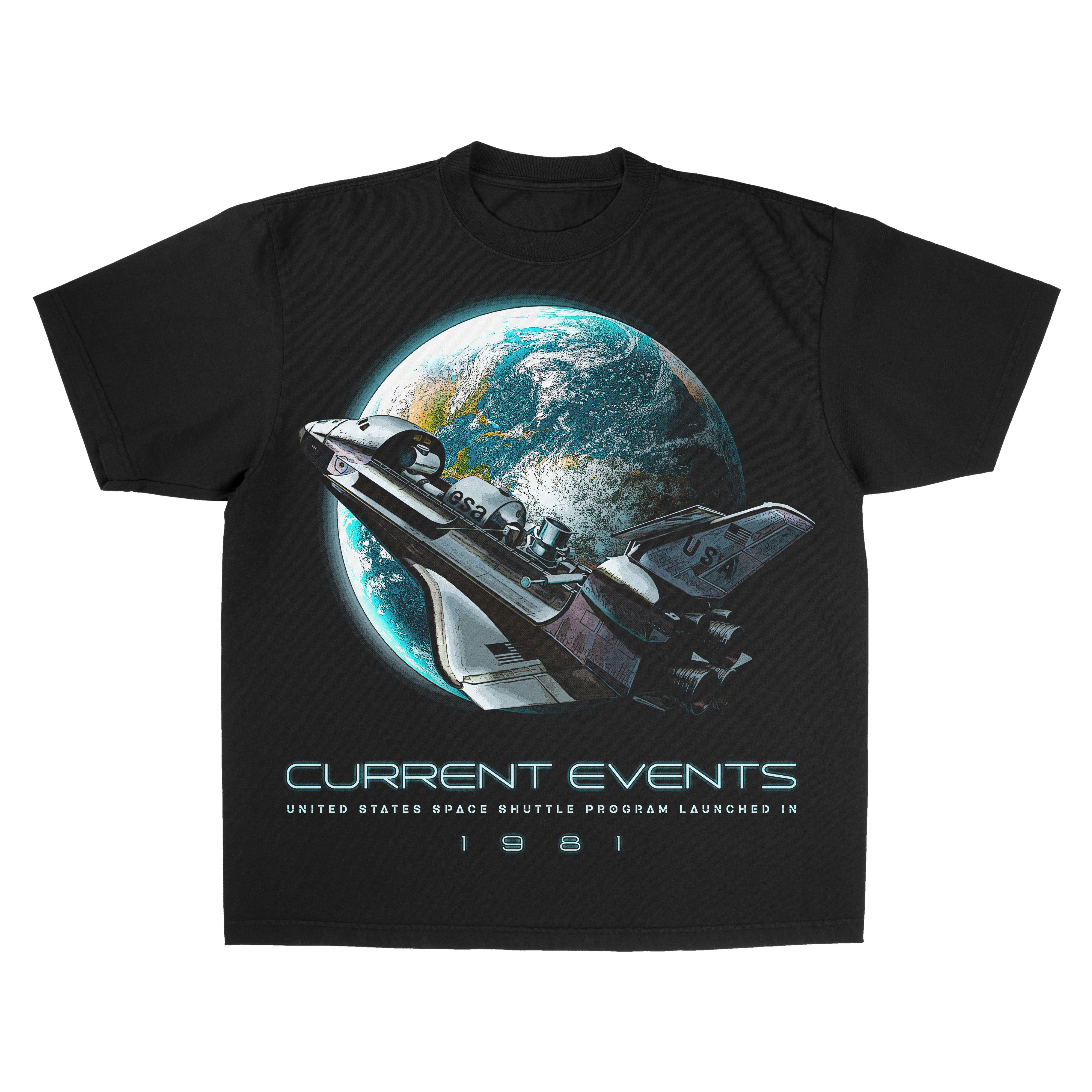 Current Events 1981 Space Shuttle Program Tee