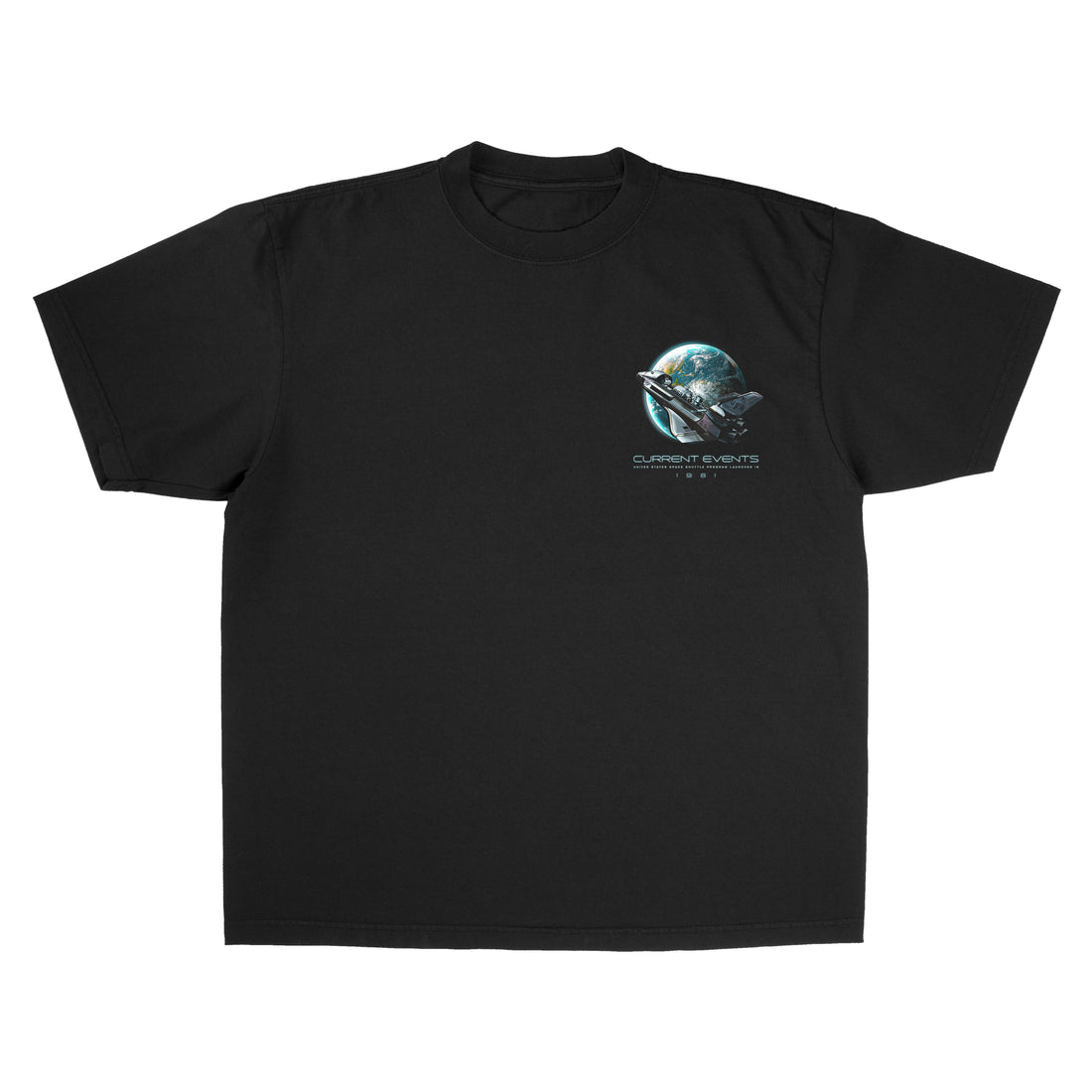 Current Events Space Shuttle Program Tee