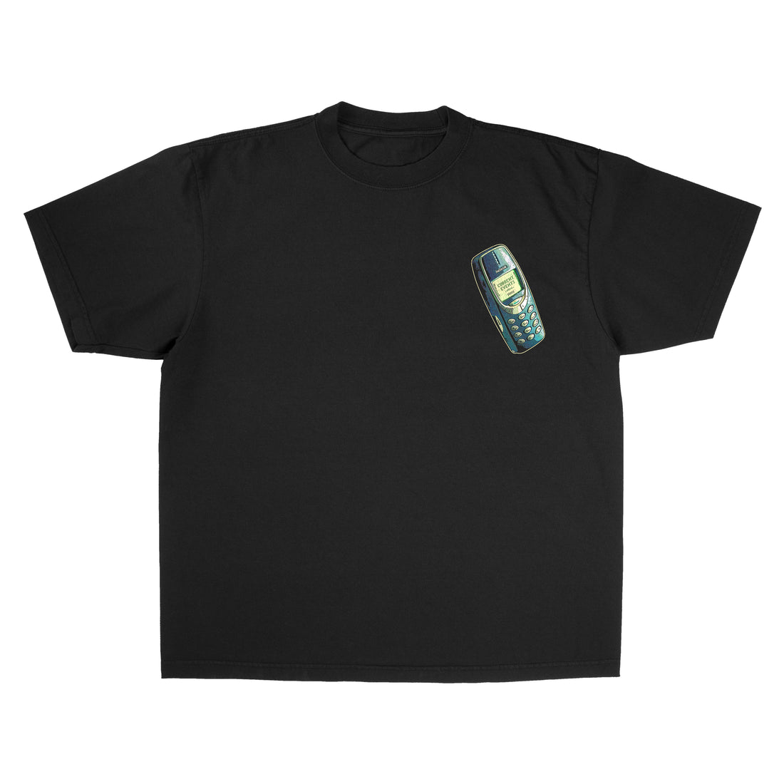 Current Events Vintage Cell Phone Tee